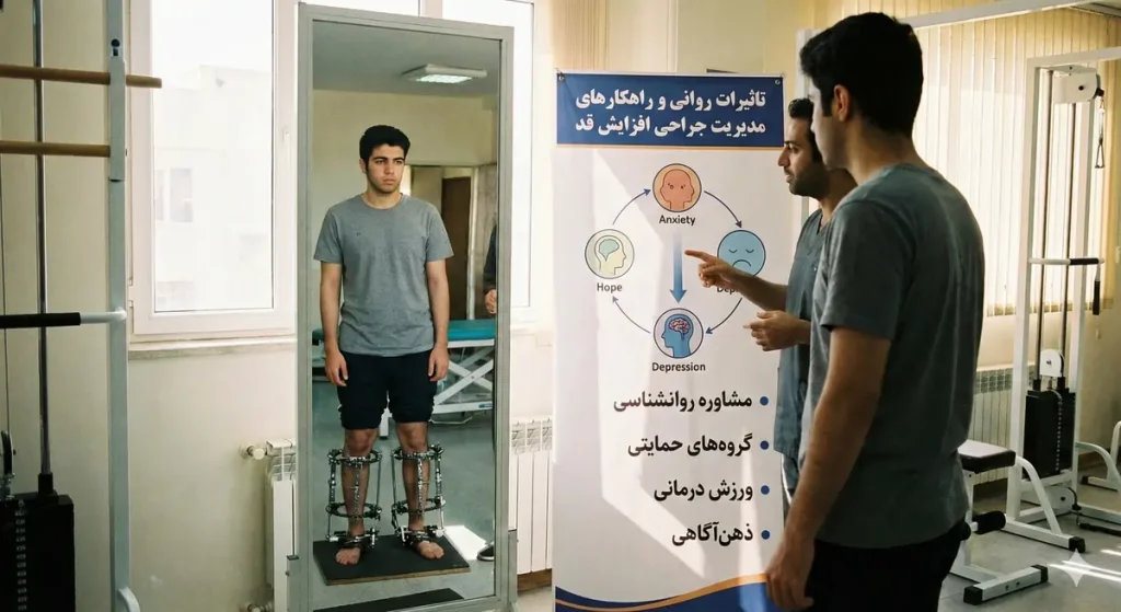 تأثیرات روانی جراحی افزایش قد