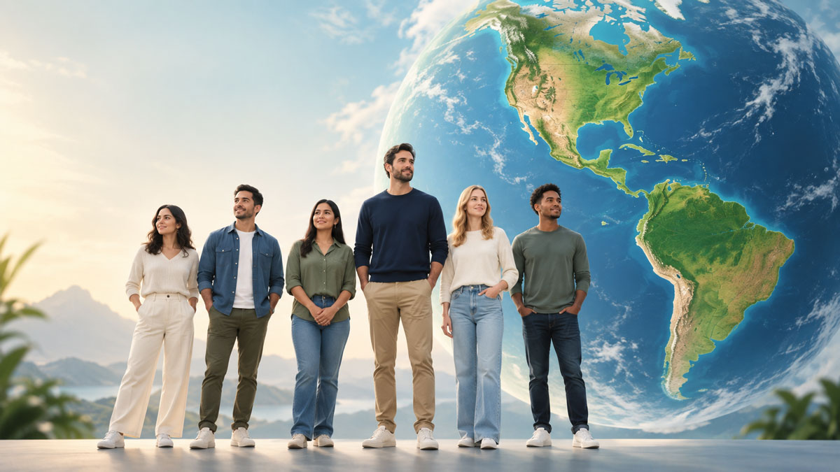 میانگین قد در آمریکای شمالی و جنوبی